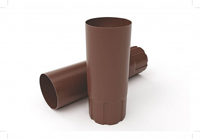 Труба водосточная d 90 мм длина 3000 мм RAL 8017 OSNO 