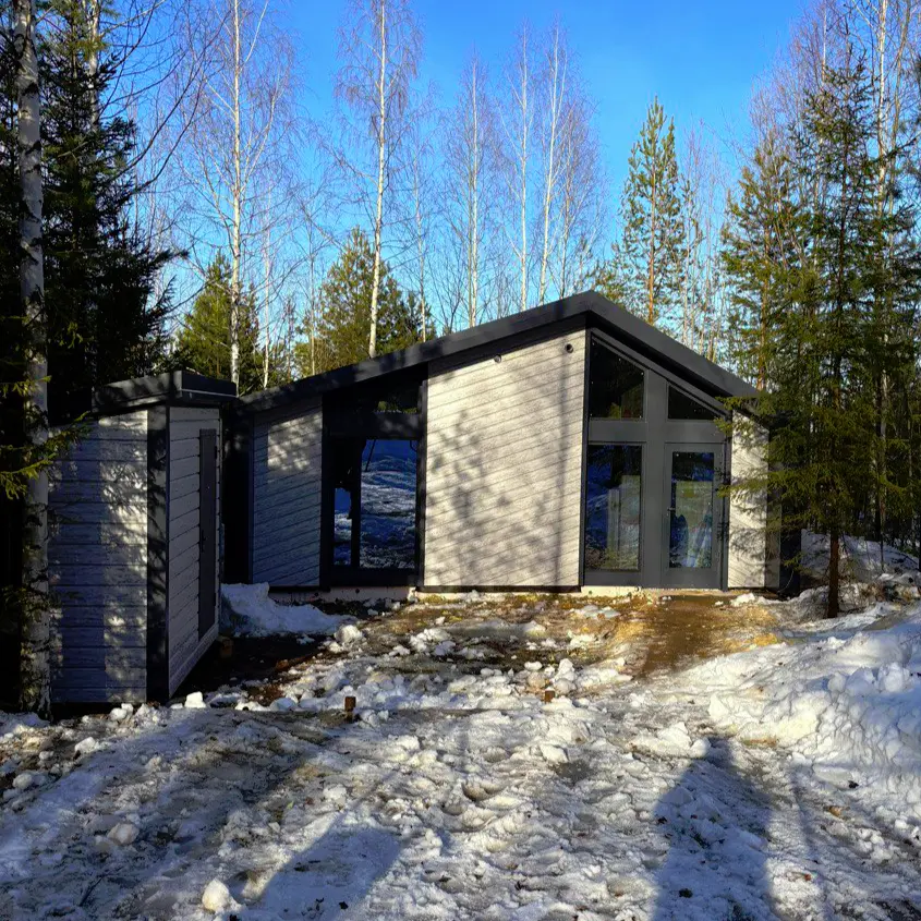 Фото 4 металлосайдинг Евро-Брус Беленый Дуб Printech