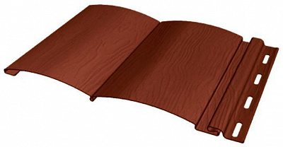 Сайдинг Block House бревно Могано 0,23*3,66(12шт/у фото Центр Металлокровли