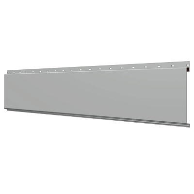 Линеарная потолочно-стеновая панель ГЛАДКАЯ RAL9006 Серебро