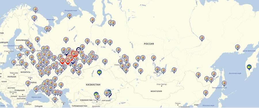 Доставка транспортной компанией в любой город России, стран СНГ