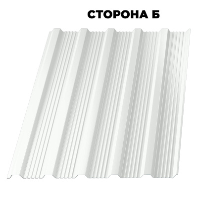 Профнастил НС-21 RAL9003 Белый ш 1.17, т.0,45